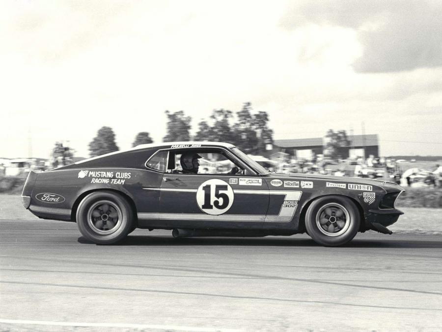 Ford Mustang Boss 302 Sportroof Parnelly Jones & George Follmer Race Cars '1969